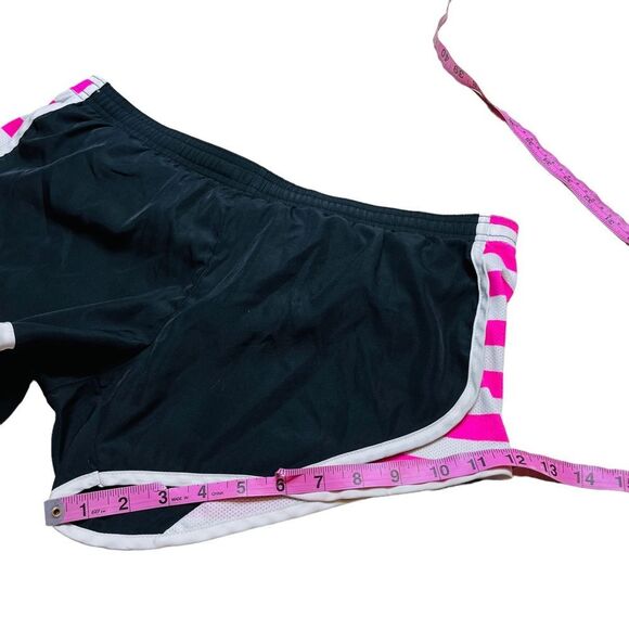 10/$25🦋 Soffe Black, White & Pink Striped Athletic Shorts - Size Small - Picture 12 of 13